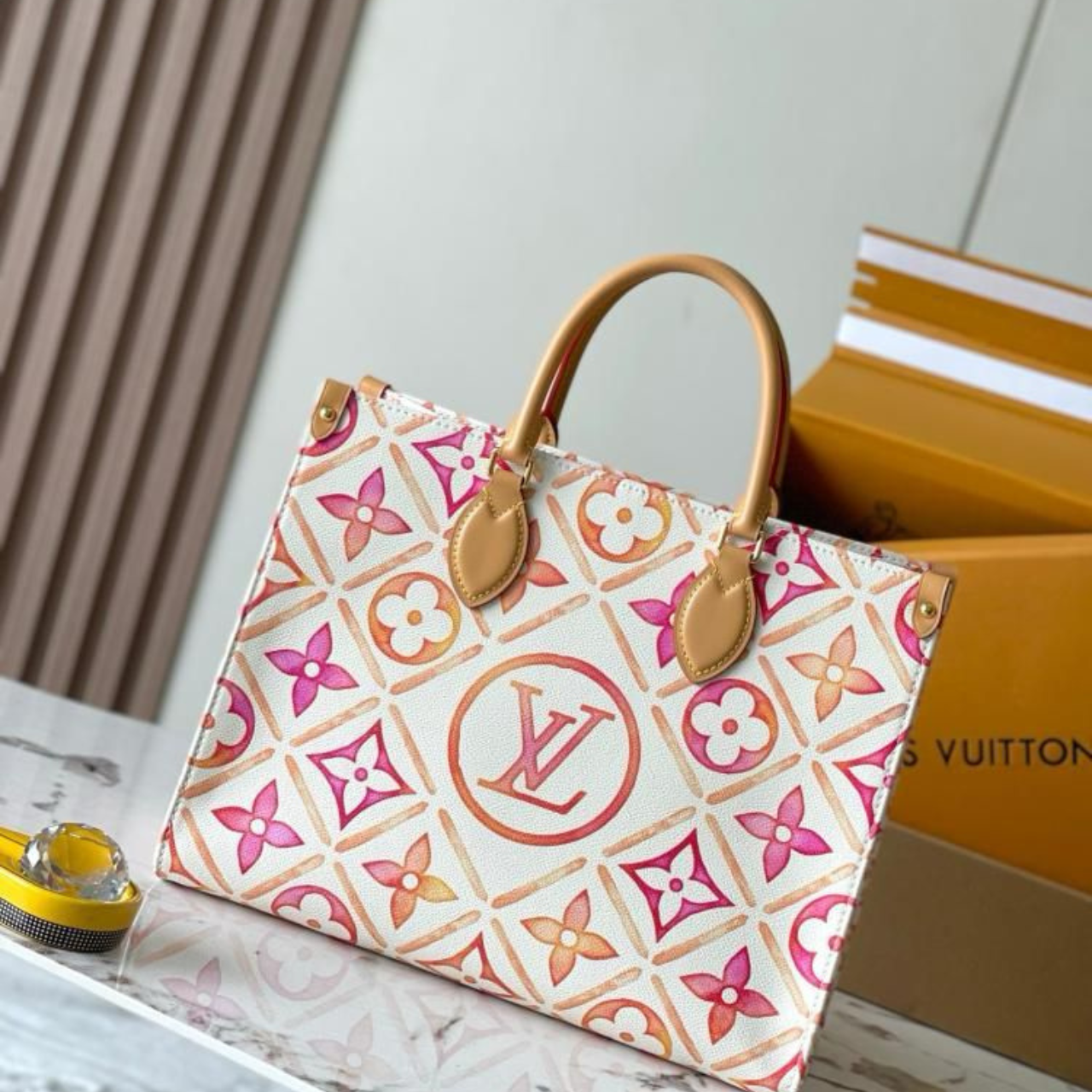 LV ON THE GO TOTE BAG