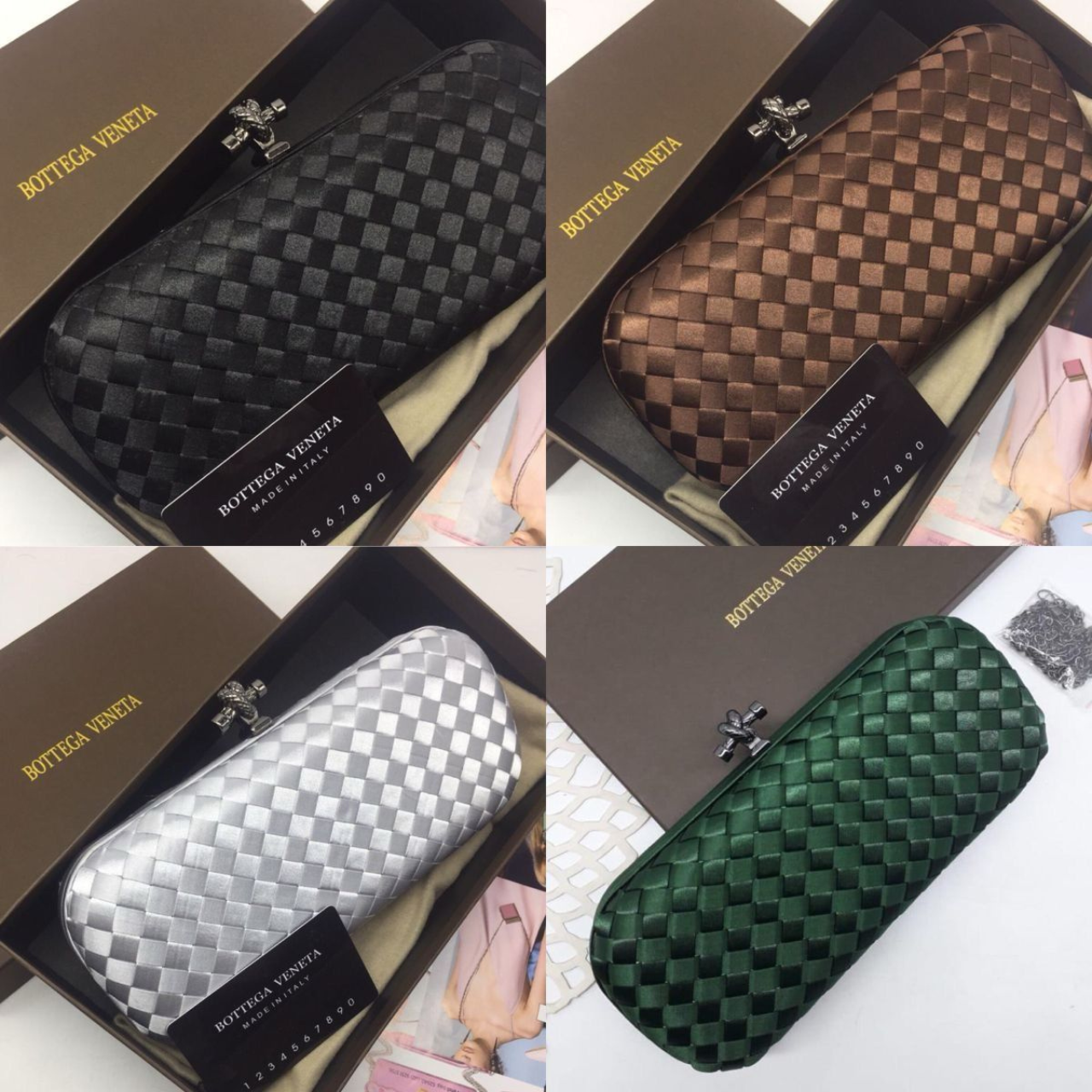 Bottega veneta clutches