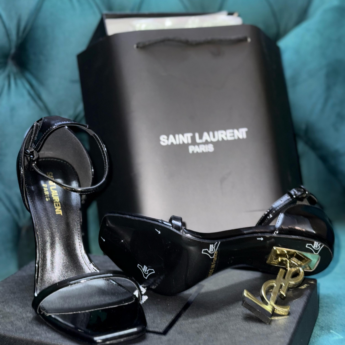 Ysl imported opium heels made in france master copy