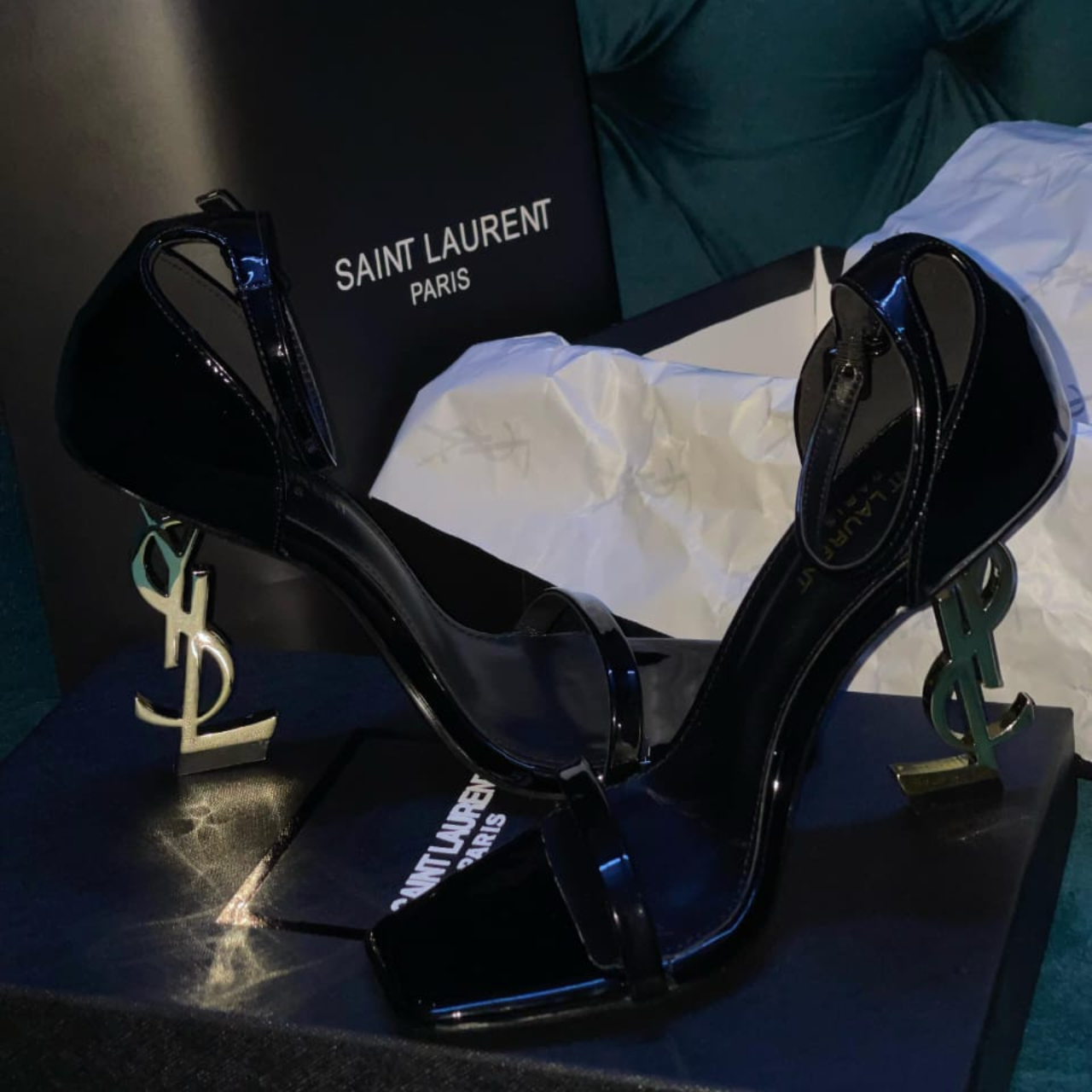 Ysl imported opium heels made in france master copy