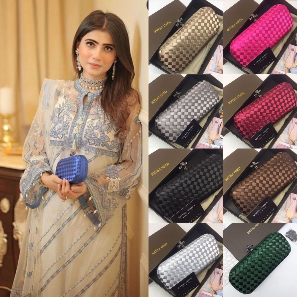 Bottega veneta clutches