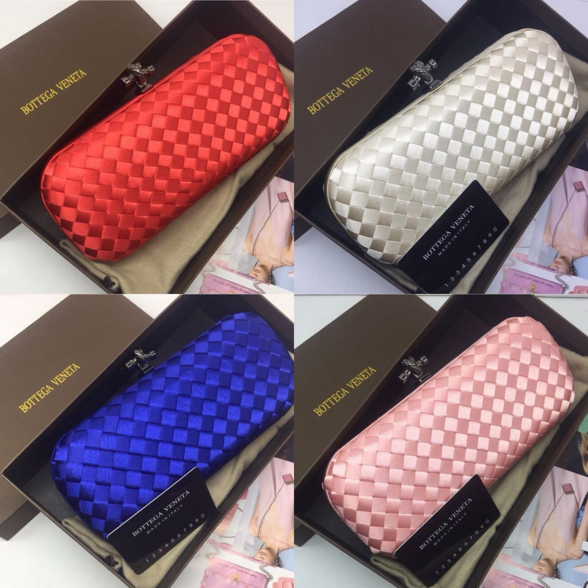 Bottega veneta clutches