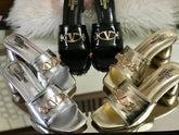 Valentino block heels