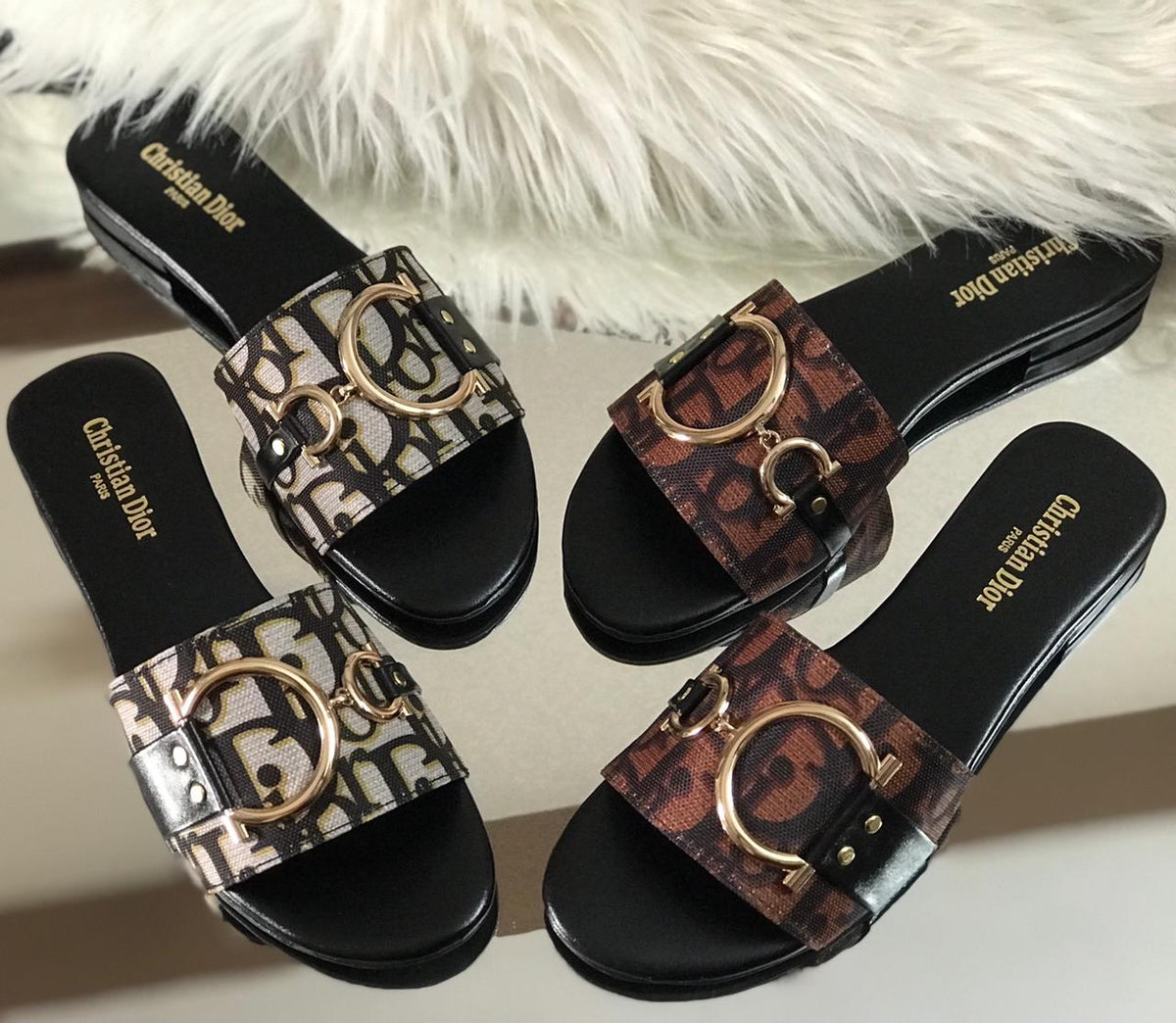 Christian dior slides