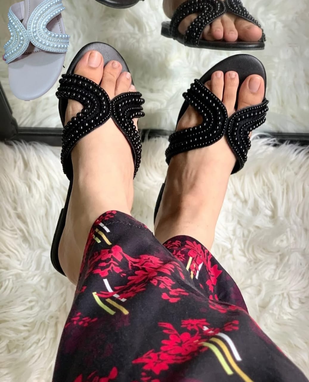 Pearls Embellished slides