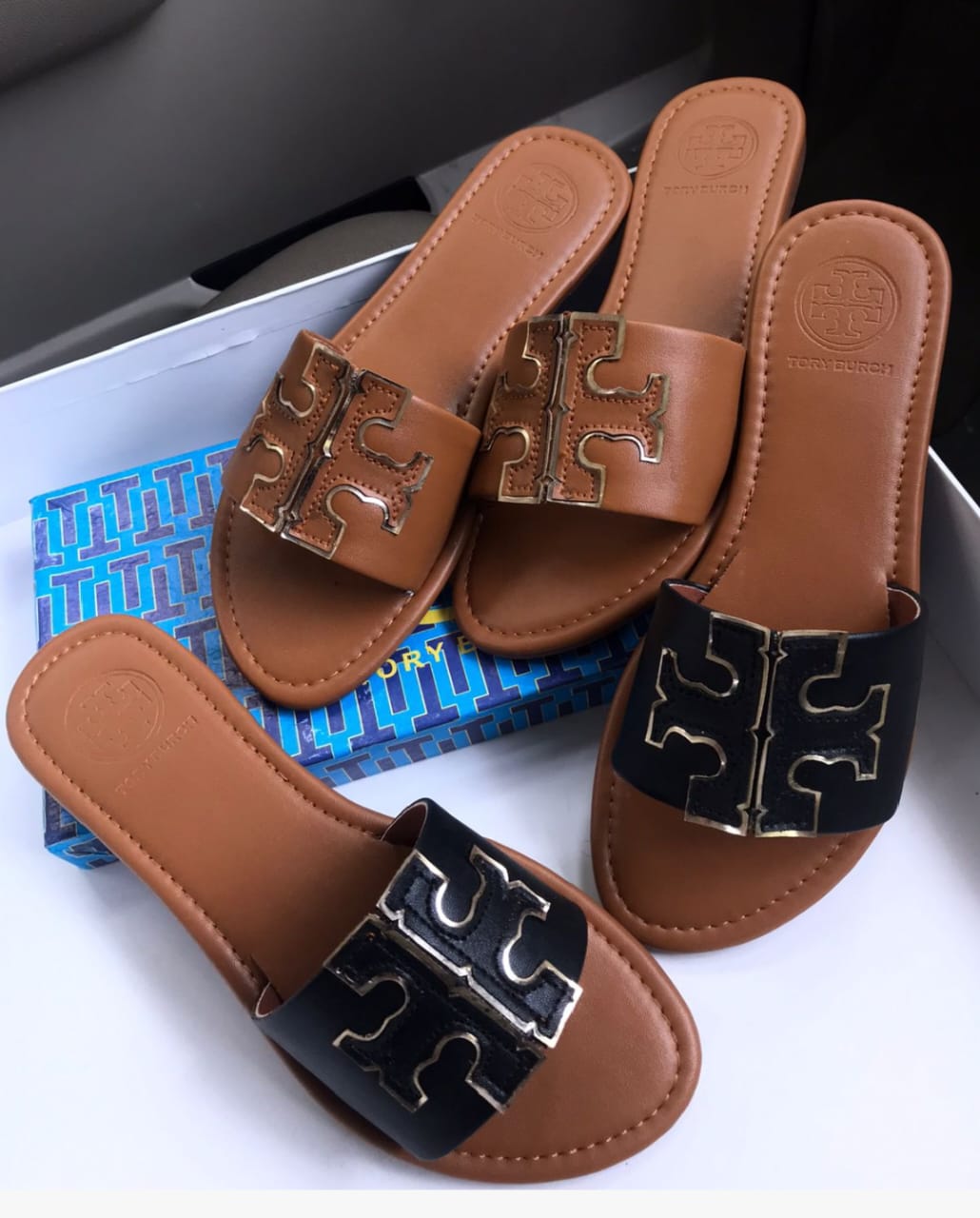 Tory burch slides