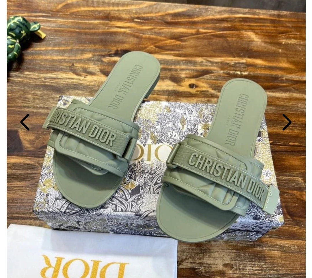 Christian dior imported slides