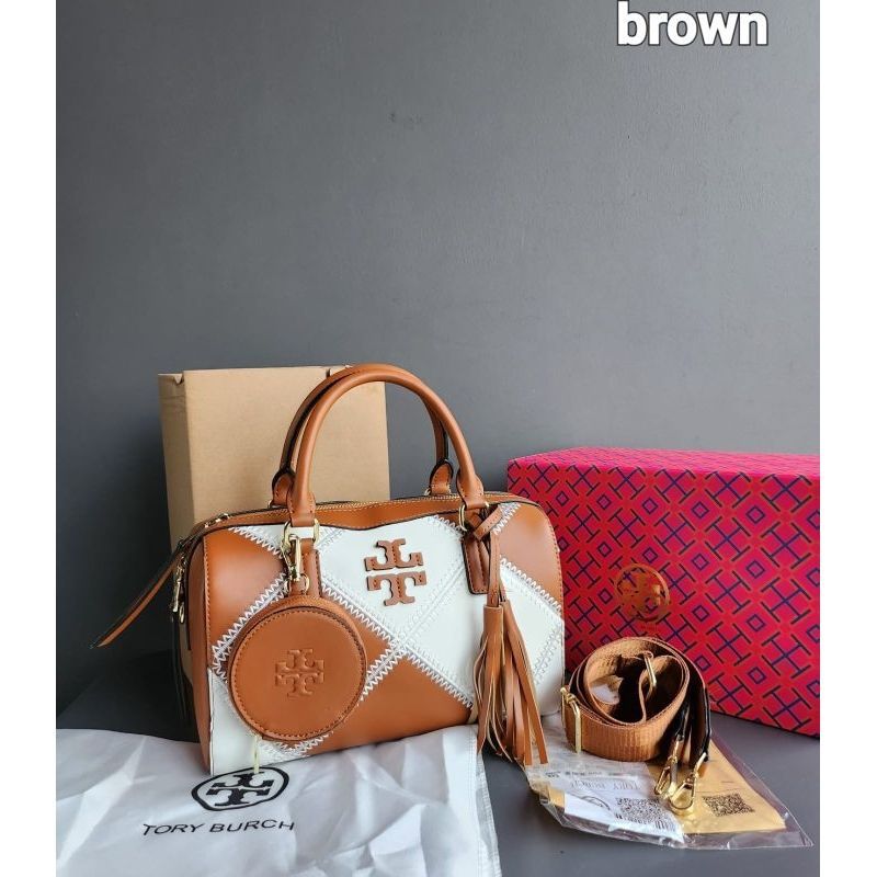 Tory burch duffle bag