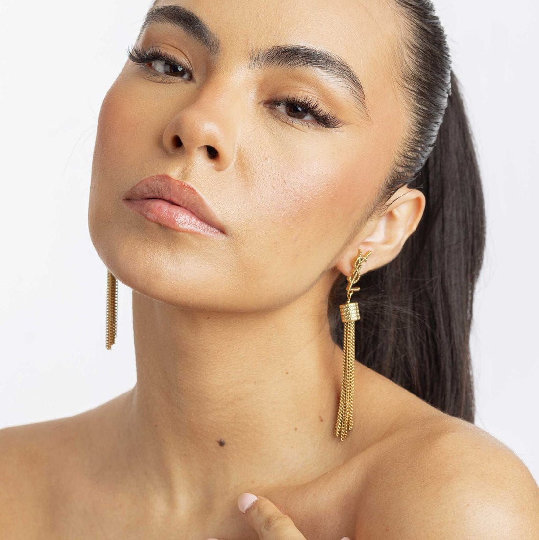 Ysl Earrings Turnish free