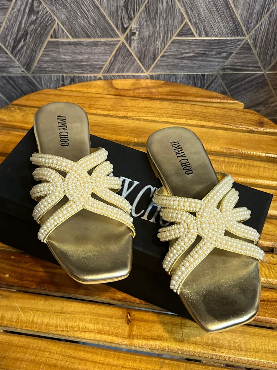 Jimmy choo pearls