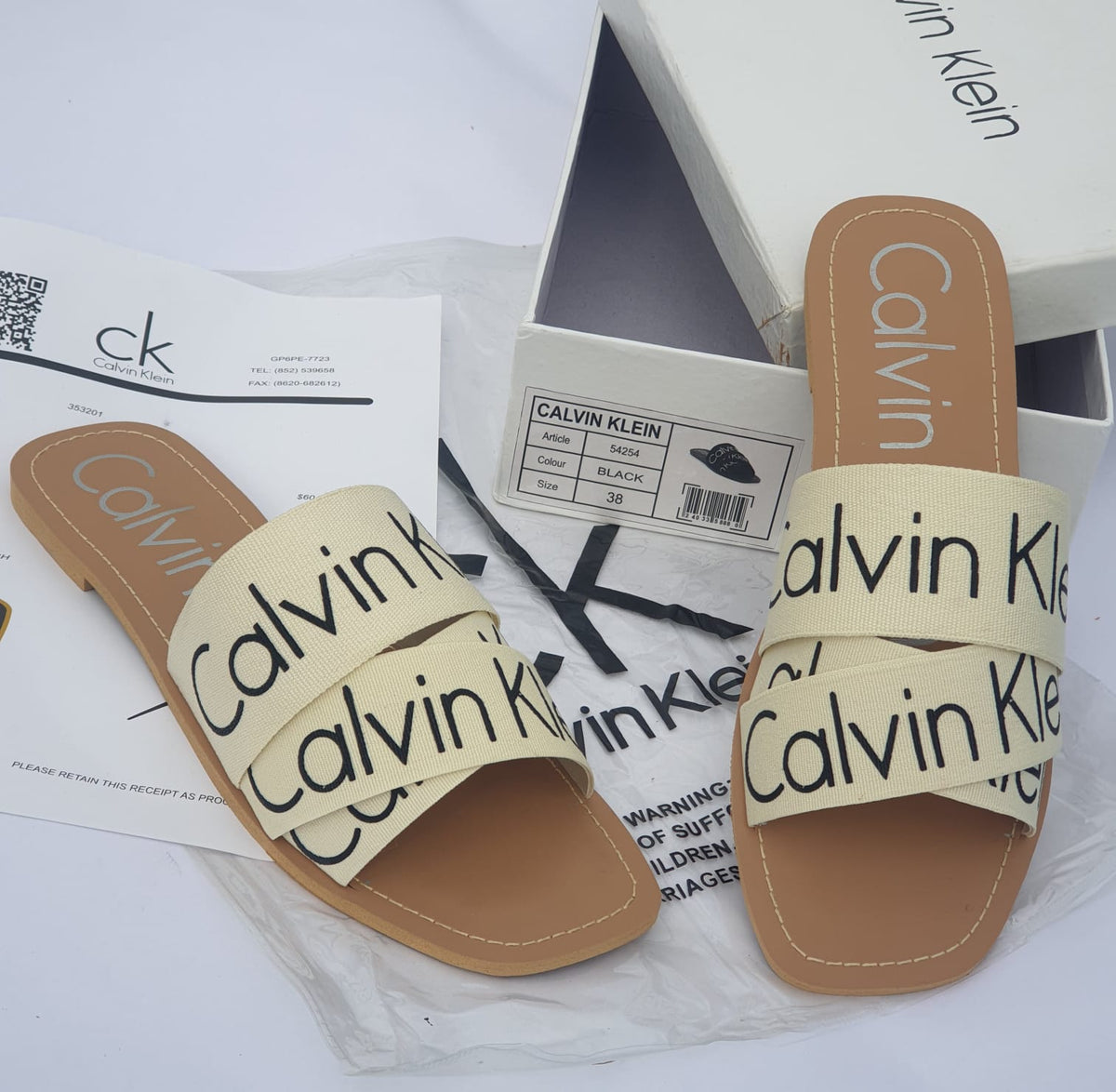 Calvin klien slides