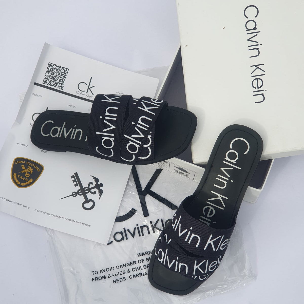 Calvin klien slides