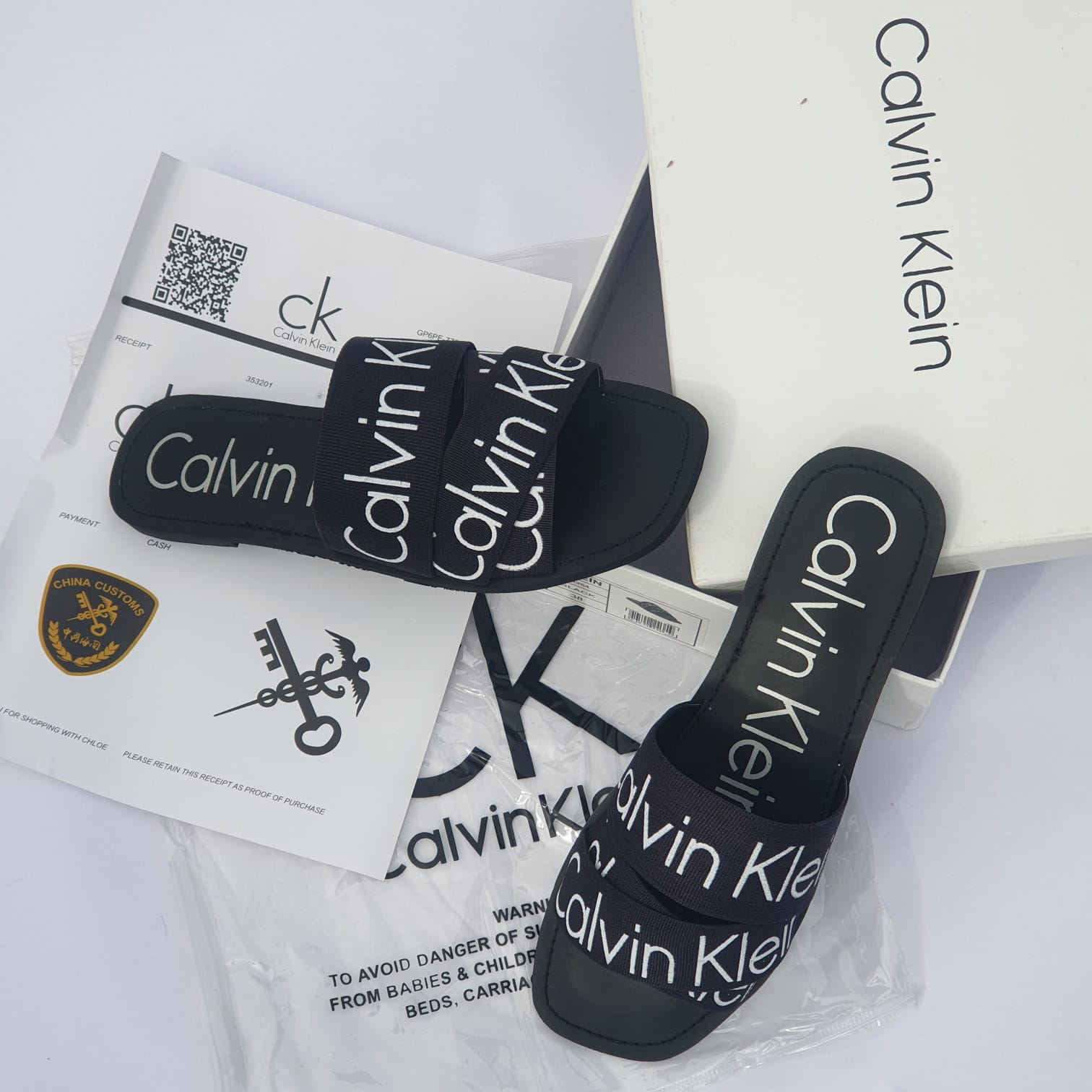 Calvin klien slides