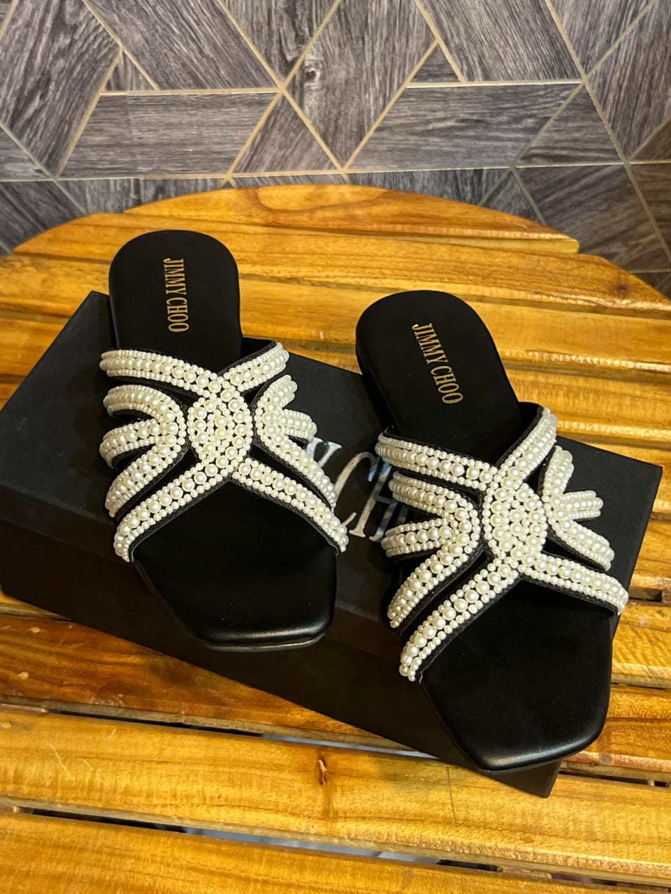 Jimmy choo pearls