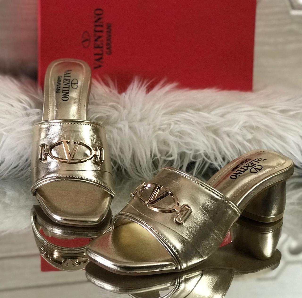 Valentino block heels