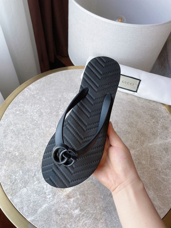 Gucci imported flip flops