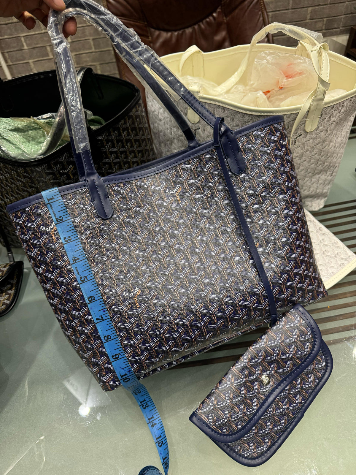 Goyard tote bags