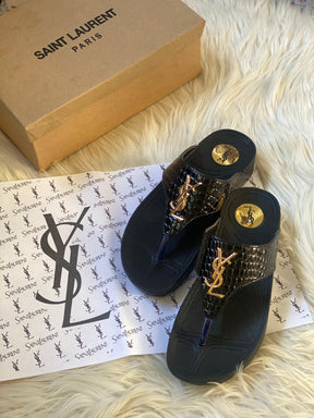 YSL SOFT FLIP FLOP