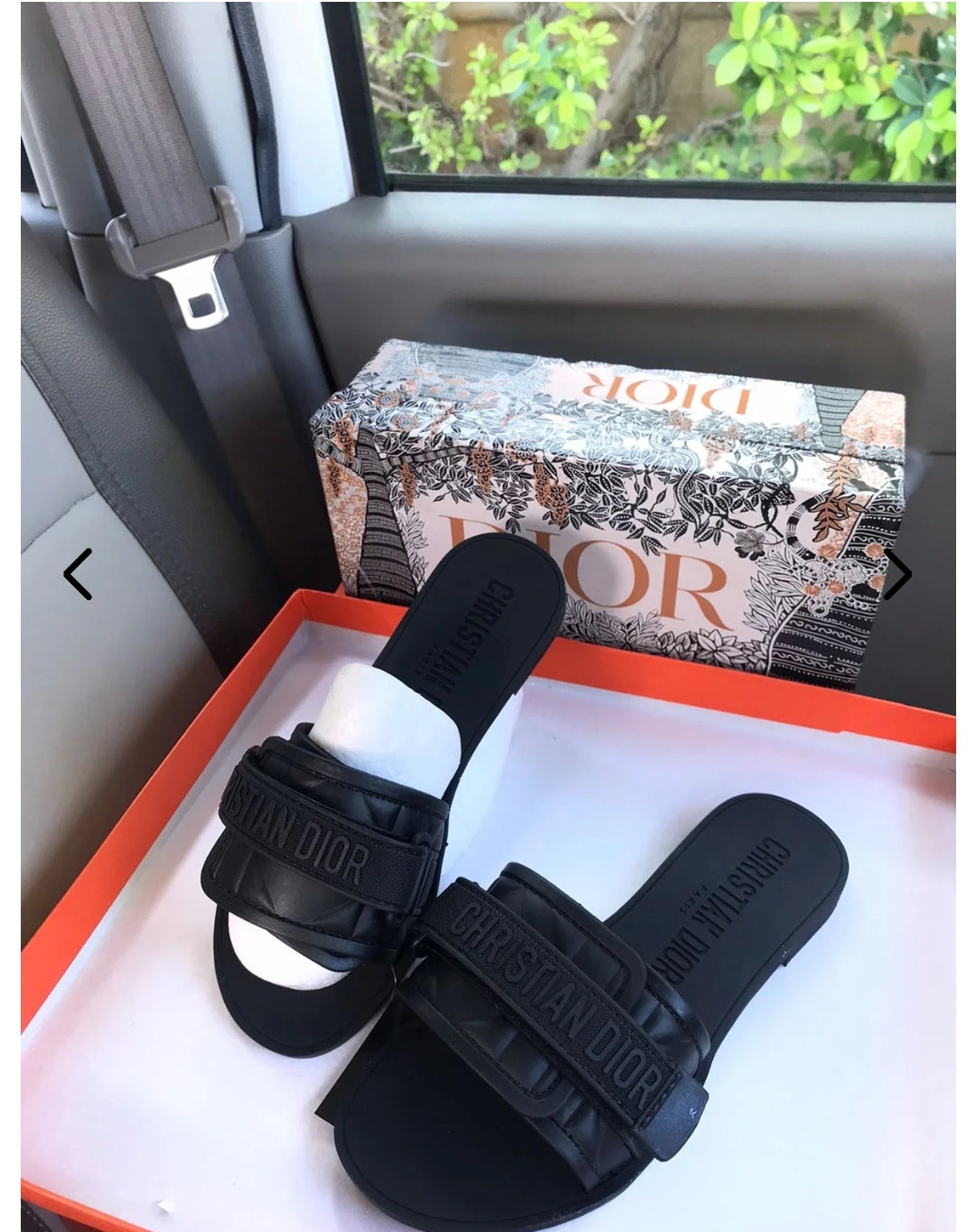 Christian dior imported slides