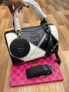 Tory burch duffle bag