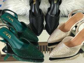 Zara fancy heels