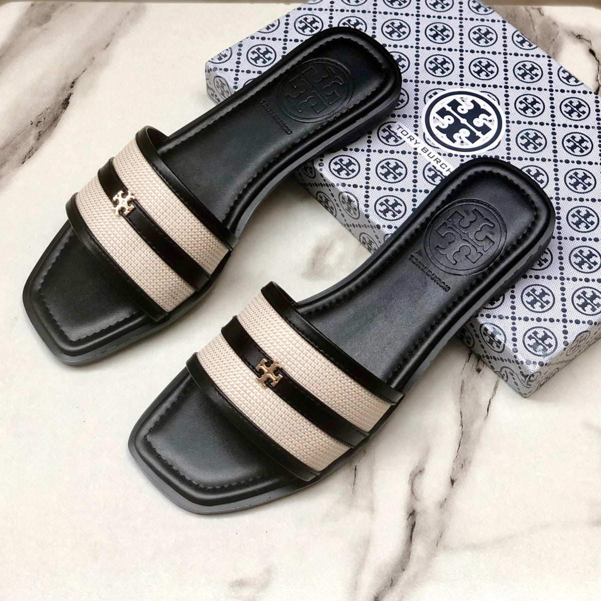 Tory burch slides