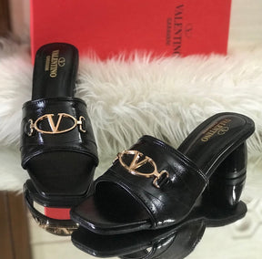 Valentino block heels